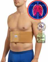 Cargar imagen en el visor de la galería, FAJA COSTAL ELASTICA 13 CM SOPORTE PARA COSTILLAS REFORZADA