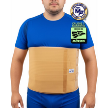 Cargar imagen en el visor de la galería, FAJA 30 CM POSTOPERATORIA PARA SOBREPESO REFORZADA ABDOMINAL POSTQUIRURGICA BARIÁTRICA