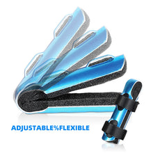 Cargar imagen en el visor de la galería, FERULA PARA DEDO INMOVILIZADOR DE ALUMINIO AJUSTE CON VELCRO TIPO SOMBRILLA