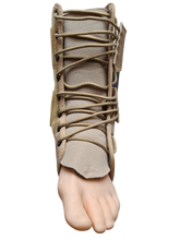 Cargar imagen en el visor de la galería, FERULA PARA TOBILLO VARILLAS DE ALUMINIO INMOVILIZADOR OCRE