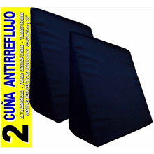 Cargar imagen en el visor de la galería, DUO CUÑA ANTIRREFLUJO / RETORNO VENOSO / RESPALDO / DESCANSO / VARICES / FIRME