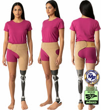 Cargar imagen en el visor de la galería, CINTURON DE NEOPRENO OCRE PARA PROTESIS ESTABILIZADOR CON ANTIDERRAPANTE