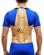 Cargar imagen en el visor de la galería, FAJA DORSOLUMBAR ELASTICA REFORZADA VARILLAS DE ALUMINIO FAJA DORSAL ESPALDA ALTA Y BAJA