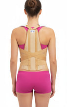 Cargar imagen en el visor de la galería, FAJA DORSOLUMBAR ELASTICA REFORZADA VARILLAS DE ALUMINIO FAJA DORSAL ESPALDA ALTA Y BAJA