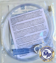 Cargar imagen en el visor de la galería, EXTENSION L + 60 CM PARA PAPILLA CON PINZA MODELO 0123-24 CALIBRE GRUESO COMPATIBLE BOTON GASTRICO DE GASTROSTOMIA AVANOS