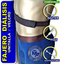 Cargar imagen en el visor de la galería, FAJERO PROTECTOR CATETER DE DIALISIS PERITONEAL O SONDA GASTROSTOMIA