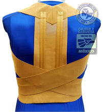 Cargar imagen en el visor de la galería, CORRECTOR DE POSTURA ELÁSTICO AJUSTABLE SOPORTE PARA ESPALDA