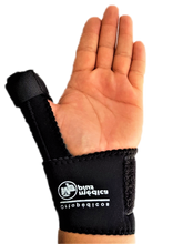 Cargar imagen en el visor de la galería, FERULA PARA PULGAR INMOVILIZADOR QUERVAIN DEDO PULGAR ALUMINIO NEOPRENO