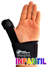 Cargar imagen en el visor de la galería, FERULA PARA PULGAR INMOVILIZADOR QUERVAIN DEDO PULGAR ALUMINIO NEOPRENO