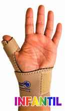 Cargar imagen en el visor de la galería, FERULA PARA PULGAR INMOVILIZADOR QUERVAIN DEDO PULGAR ALUMINIO NEOPRENO