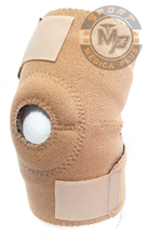 Cargar imagen en el visor de la galería, PAR DE RODILLERA ABIERTA CON ESTABILIZADOR DE ROTULA - BASICA NEOPRENO TERMICA AJUSTABLE UNITALLA