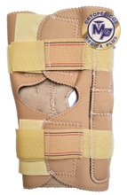 Cargar imagen en el visor de la galería, RODILLERA MECANICA ABIERTA NEOPRENO VARILLAS DE ALUMINIO ARTICULADAS