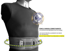 Cargar imagen en el visor de la galería, FAJA PARA CATETER DE DIALISIS PERITONEAL O SONDA DE GASTROSTOMIA - TRANSPIRABLE 7 CM