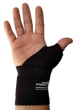 Cargar imagen en el visor de la galería, MUÑEQUERA DEPORTIVA MEDIO GUANTE NEOPRENO TERMICO 2 PIEZAS