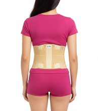 Cargar imagen en el visor de la galería, FAJA LUMBOSACRA ELASTICA REFORZADA VARILLAS DE ALUMINIO Y PLASTICO INTERCAMBIABLES FAJA SACROLUMBAR
