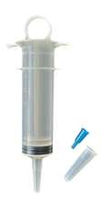 Cargar imagen en el visor de la galería, JERINGA PARA ALIMENTACION DE PACIENTE AMSINO AMSURE 60 ML + ADAPTADOR GASTROSTOMIA - ENTERAL
