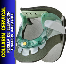Cargar imagen en el visor de la galería, COLLARIN TIPO ASPEN TRACCION CERVICAL CON PERILLA AJUSTABLE DE ALTURA

