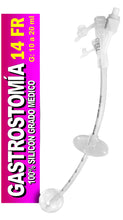 Cargar imagen en el visor de la galería, SONDA PARA GASTROSTOMIA 100% SILICON FMEDICAL ALIMENTACION ENTERAL
