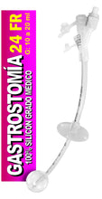 Cargar imagen en el visor de la galería, SONDA PARA GASTROSTOMIA 100% SILICON FMEDICAL ALIMENTACION ENTERAL
