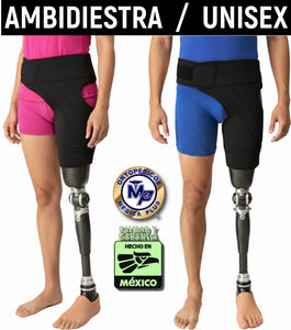 CINTURON PARA PROTESIS NEOPRENO NEGRO ESTABILIZADOR CON ANTIDERRAPANTE