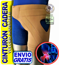 Cargar imagen en el visor de la galería, CINTURON DE NEOPRENO OCRE PARA PROTESIS ESTABILIZADOR CON ANTIDERRAPANTE
