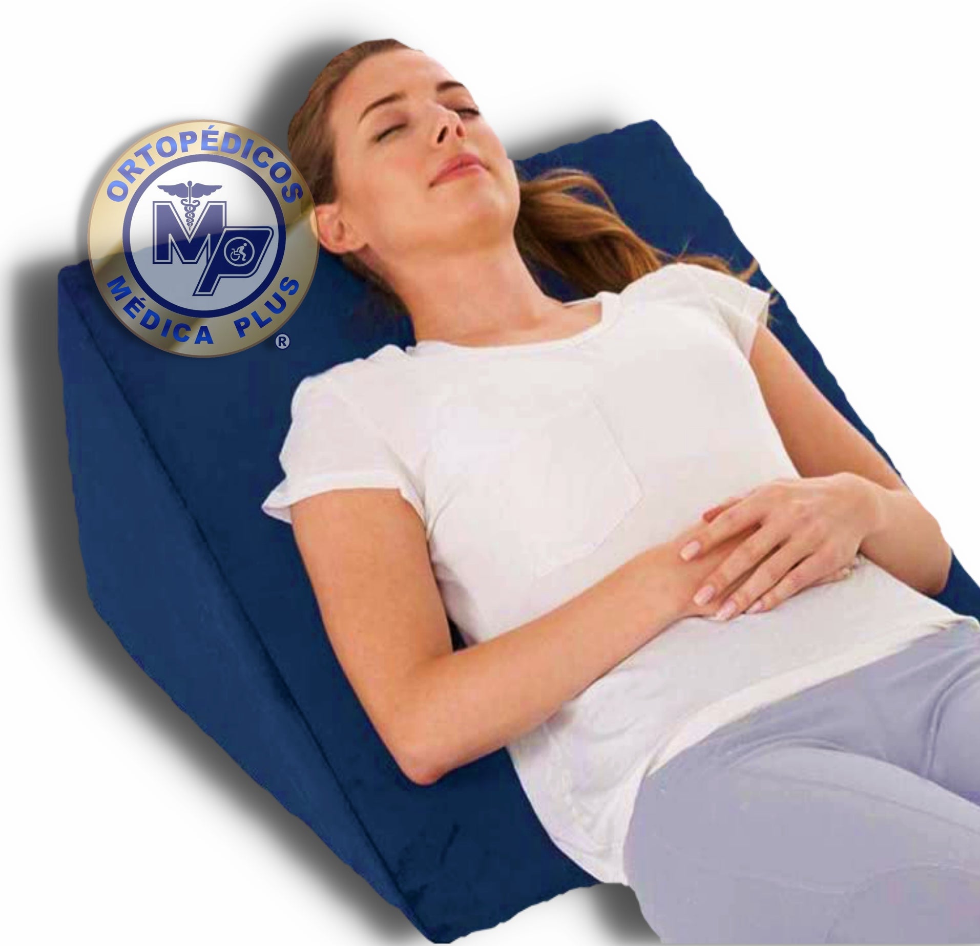 CUÑA ANTIRREFLUJO ADULTO RESPALDO - ALMOHADA PARA VARICES – ORTOPEDICOS  MEDICA PLUS