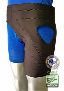 CINTURON PARA PROTESIS NEOPRENO NEGRO ESTABILIZADOR CON ANTIDERRAPANTE