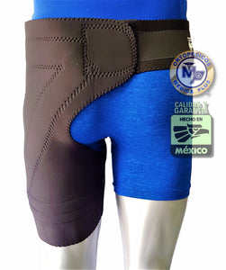 CINTURON PARA PROTESIS NEOPRENO NEGRO ESTABILIZADOR CON ANTIDERRAPANTE