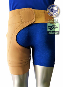 CINTURON DE NEOPRENO OCRE PARA PROTESIS ESTABILIZADOR CON ANTIDERRAPANTE