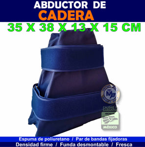 COJIN ALMOHADA ABDUCTOR DE CADERA CON BANDAS
