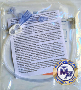EXTENSION Y - 30 CM CON PINZA MODELO 0121-12 CALIBRE DELGADO PARA LIQUIDOS COMPATIBLE CON BOTON GASTRICO DE GASTROSTOMIA AVANOS EXTENSION 0121-12