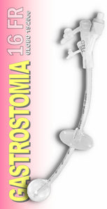 SONDA DE GASTROSTOMIA 100% SILICON FMEDICAL ALIMENTACION ENTERAL