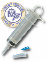 Cargar imagen en el visor de la galería, JERINGA AMSINO AMSURE 60 ML CON ADAPTADOR ALIMENTACION GASTROSTOMIA ENTERAL A PACIENTE
