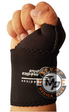 Cargar imagen en el visor de la galería, MUÑEQUERA DEPORTIVA MEDIO GUANTE NEOPRENO TERMICO 2 PIEZAS

