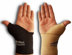 MUÑEQUERA DEPORTIVA MEDIO GUANTE NEOPRENO TERMICO 2 PIEZAS