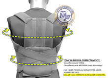 Cargar imagen en el visor de la galería, CORRECTOR DE POSTURA ACOJINADO AJUSTABLE SOPORTE PARA ESPALDA

