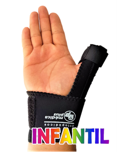 FERULA PARA PULGAR INMOVILIZADOR QUERVAIN DEDO PULGAR ALUMINIO NEOPRENO
