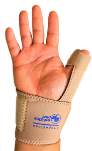 FERULA PARA PULGAR INMOVILIZADOR QUERVAIN DEDO PULGAR ALUMINIO NEOPRENO