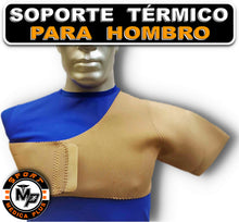 Cargar imagen en el visor de la galería, SOPORTE SUJETADOR DE HOMBRO NEOPRENO OCRE - DEPORTE,GYM, LESIONES
