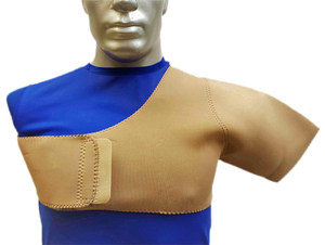 SOPORTE SUJETADOR DE HOMBRO NEOPRENO OCRE - DEPORTE,GYM, LESIONES