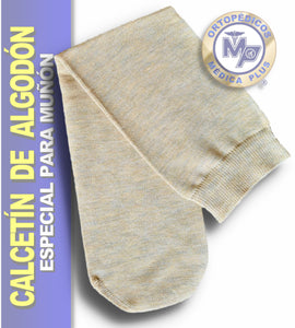 CALCETIN PARA PROTESIS  MUÑON MIEMBRO AMPUTADO ALGODON UNITALLA