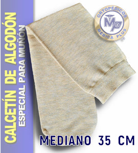 CALCETIN PARA PROTESIS  MUÑON MIEMBRO AMPUTADO ALGODON UNITALLA