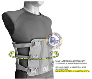 CORSET TAYLOR CORTO DE ALUMINIO FORRADO