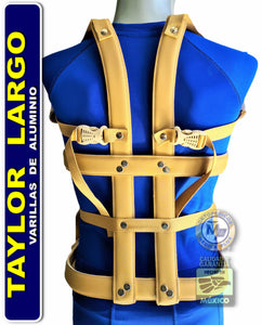 CORSET TAYLOR LARGO DE ALUMINIO FORRADO