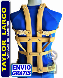 CORSET TAYLOR LARGO DE ALUMINIO FORRADO