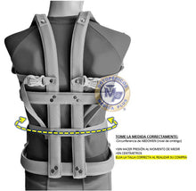 Cargar imagen en el visor de la galería, CORSET TAYLOR LARGO DE ALUMINIO FORRADO
