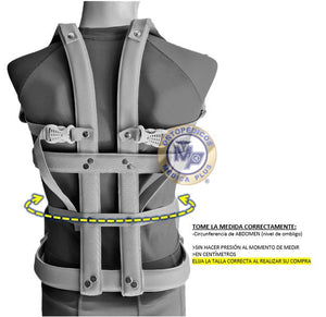CORSET TAYLOR LARGO DE ALUMINIO FORRADO