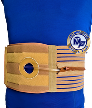 Cargar imagen en el visor de la galería, FAJA 13 CM PROTECTORA PARA CATETER DE DIALISIS PERITONEAL O SONDA DE GASTROSTOMIA - TRANSPIRABLE
