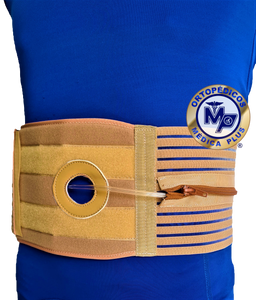 FAJA 13 CM PROTECTORA PARA CATETER DE DIALISIS PERITONEAL O SONDA DE GASTROSTOMIA - TRANSPIRABLE