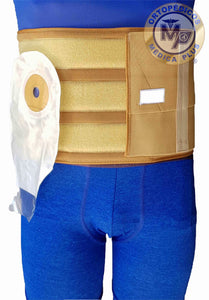 FAJA 20 CM PARA COLOSTOMIA ORIFICIO UNIVERSAL ELASTICA CON FUNDA INCLUIDA - UROSTOMIA OSTOMIA